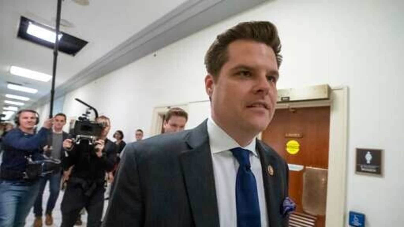 Matt Gaetz Sex Probe Suddenly Threatens A Speedy Washington Rise World News Hindustan Times