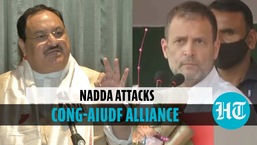 'Congress' 5 guarantees display of mental bankruptcy': JP Nadda
