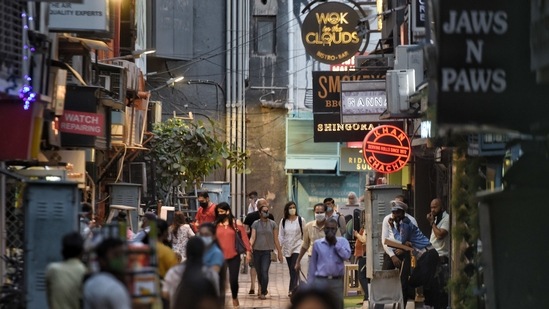 The new policy is expected to improve ease of doing business for the industry, including restaurants and pubs, which form a key part of shopping centres across the country. (Photo by Sanchit Khanna / Hindustan Times)