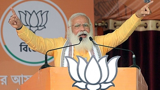 Asserting that Bengal's "Bhumiputra" (son of the soil) will take over as the chief Minister after the BJP is voted to power on May 2, Modi said no Indian is an "outsider" in the state.