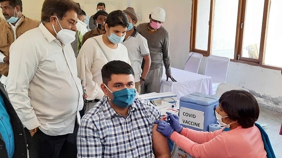 As per the health ministry data, the country crossed the 7.3 crore mark of administering Covid-19 vaccine doses. (ANI file photo) As per the health ministry data, the country crossed the 7.3 crore mark of administering Covid-19 vaccine doses. (ANI file photo)
