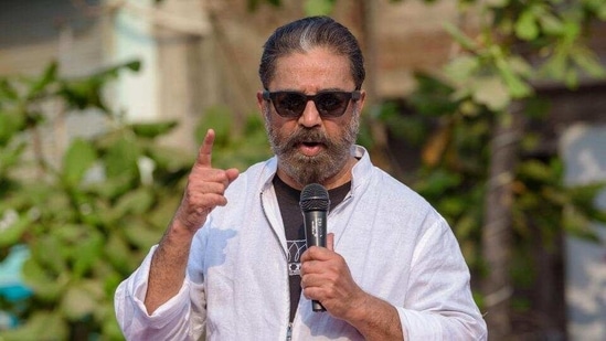 Makkal Needhi Maiam (MNM) president Kamal Haasan has been actively campaigning in the Coimbatore South constituency, where he is contesting.(PTI) Makkal Needhi Maiam (MNM) president Kamal Haasan has been actively campaigning in the Coimbatore South constituency, where he is contesting.(PTI)