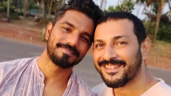 Apurva Asrani poses with partner Siddhant.