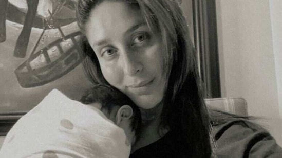 This was the first picture Kareena Kapoor shared of her new baby. She captioned it, "There’s nothing women can’t do." 