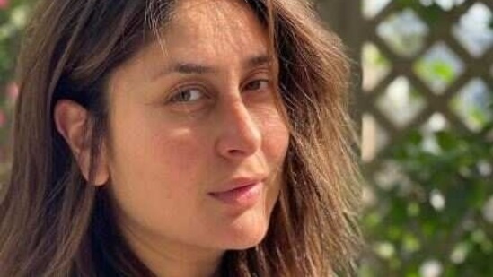 "Ok I’m ready for more burp cloths and diapers," Kareena Kapoor wrote, as she posed for this picture. 