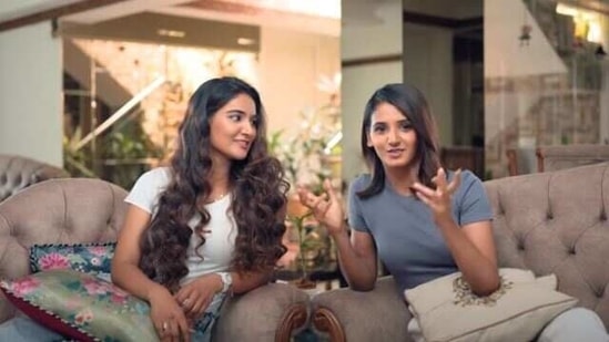 Sisters Shakti and Mukti Mohan have offered fans a glimpse inside their house.