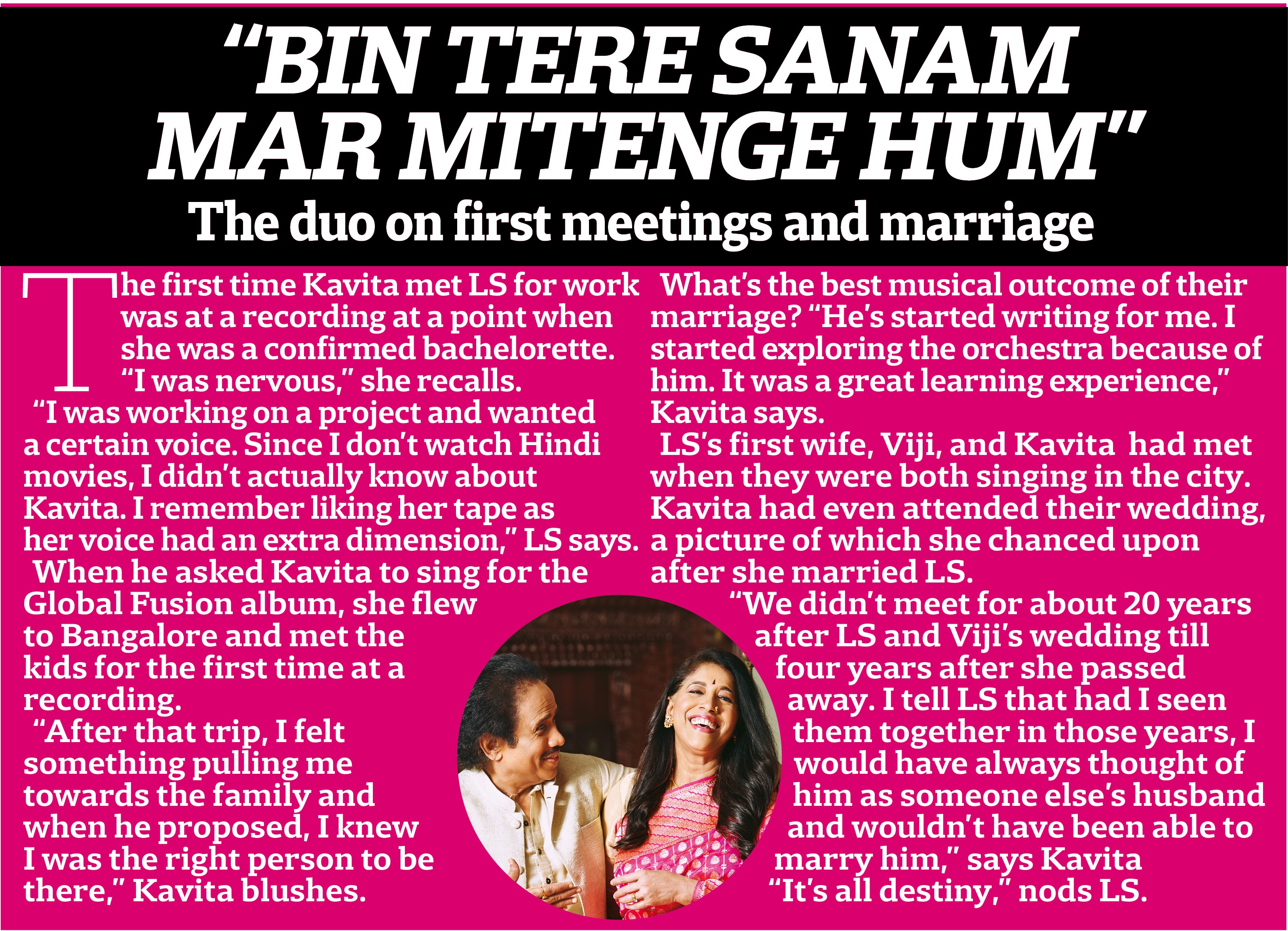 How destiny brought LS and Kavita together How destiny brought LS and Kavita together
