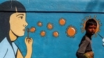 A graffiti on a street in Navi Mumbai.(Reuters) A graffiti on a street in Navi Mumbai.(Reuters)