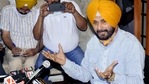 Addressing the media in Patiala at his residence, Navjot Singh Sidhu questioned the timing of the letter and alleged that the Centre wanted to “instigate” farmers and “create a law and order situation” in the state.. (ANI Photo) Addressing the media in Patiala at his residence, Navjot Singh Sidhu questioned the timing of the letter and alleged that the Centre wanted to “instigate” farmers and “create a law and order situation” in the state.. (ANI Photo)
