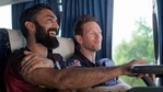 Kolkata Knight Riders' Dinesh Karthik with captain Eoin Morgan.(IPl/Twitter) Kolkata Knight Riders' Dinesh Karthik with captain Eoin Morgan.(IPl/Twitter)
