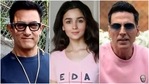 Aamir Khan, Alia Bhatt, and Akshay Kumar have all tested positive for Covid-19. Aamir Khan, Alia Bhatt, and Akshay Kumar have all tested positive for Covid-19.