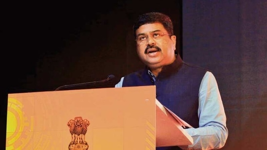 Union petroleum minister Dharmendra Pradhan.(MINT_PRINT)