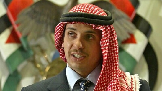 Hamza bin Hussein was the crown prince for four years before the title was transferred in 2004 to the current king’s eldest son, Hussein.(Reuters)