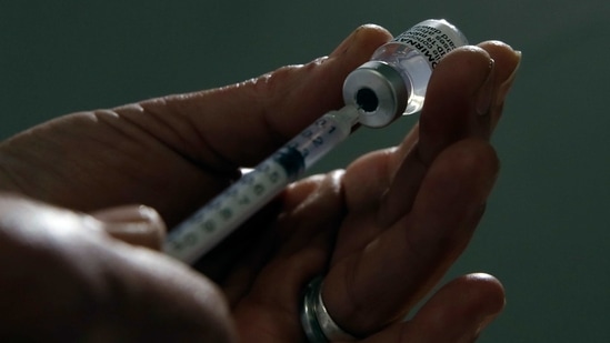 Tulsabai is possibly the oldest woman in the country to get the vaccine. (AP)