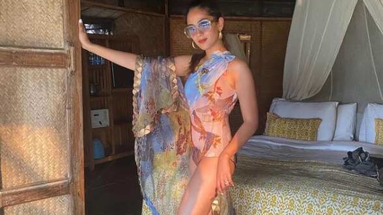 Mira Rajput heads out for a swim but not before posing in her OOTD.