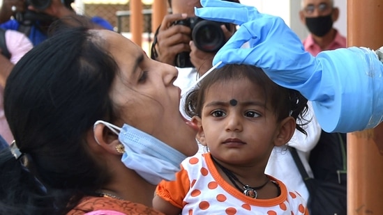 India, the third-worst country hit by the pandemic, on Saturday reported 89,129 Covid-19 cases in a day, the highest daily rise in around six-and-half-months. (PTI Photo)