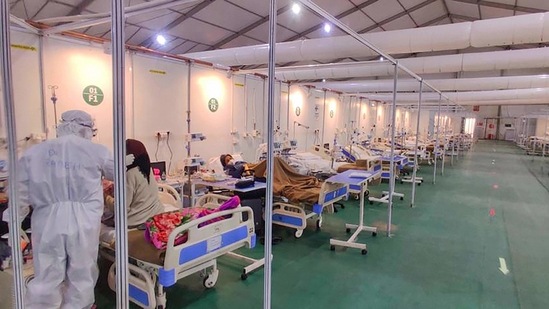 Experts believe that regions seeing a surge in cases, such as Delhi, need to impose restrictions before it is too late, even as they try to accelerate vaccinations. (PTI) Experts believe that regions seeing a surge in cases, such as Delhi, need to impose restrictions before it is too late, even as they try to accelerate vaccinations. (PTI)