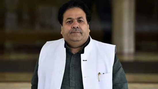 File image of Rajeev Shukla(PTI) File image of Rajeev Shukla(PTI)