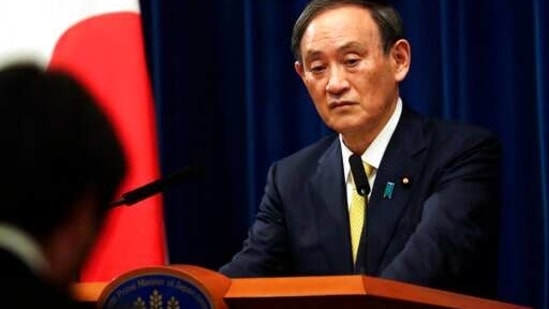 Japanese Prime Minister Yoshihide Suga.(AP) Japanese Prime Minister Yoshihide Suga.(AP)