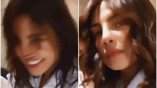Priyanka Chopra in her new Instagram post. Priyanka Chopra in her new Instagram post.