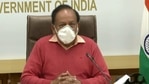Union Health Minister Dr Harsh Vardhan attends 70th annual day celebrations of CSIR-CDRI Lucknow virtually, in New Delhi. (ANI Photo) Union Health Minister Dr Harsh Vardhan attends 70th annual day celebrations of CSIR-CDRI Lucknow virtually, in New Delhi. (ANI Photo)