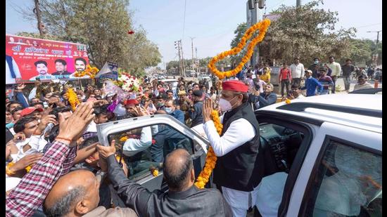 Samajwadi Party (SP) national president Akhilesh Yadav. Samajwadi Party (SP) national president Akhilesh Yadav.