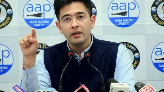 Addressing a press conference here, AAP spokesperson Raghav Chadha questioned the reason for "exporting" vaccines and not supplying it to the people in India first. (ANI) Addressing a press conference here, AAP spokesperson Raghav Chadha questioned the reason for "exporting" vaccines and not supplying it to the people in India first. (ANI)