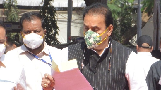 Former minister Anil Deshmukh seen outside the Maharashtra Vidhan Bhavan in this file picture from March 2021. (Vidhyadhar Rane / Hindustan Times) Former minister Anil Deshmukh seen outside the Maharashtra Vidhan Bhavan in this file picture from March 2021. (Vidhyadhar Rane / Hindustan Times)