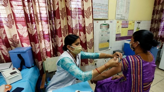India had started Covid-19 vaccination drive was rolled out on January 16 with two vaccines. (Photo by Sanjeev Verma/ Hindustan Times)(Sanjeev Verma/HT PHOTO)