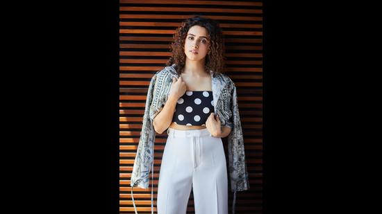 Actor Sanya Malhotra’s last two web releases — Ludo and Pagglait both fetched good reviews.