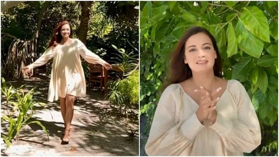 Dia Mirza's maternity fashion is all about comfy dresses(Instagram/ diamirzaofficial)