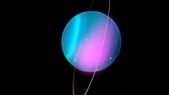 Uranus captured by NASA's Chandra X-ray Observatory (Photo Credits: solarsystem.nasa.gov) Uranus captured by NASA's Chandra X-ray Observatory (Photo Credits: solarsystem.nasa.gov)