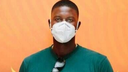 West Indies all-rounder Jason Holder arrives in Chennai for IPL 2021 (Twitter/SRH)