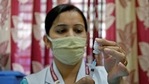 A medical worker prepares to inoculate the Covid-19 vaccine, at a local health centre in New Delhi on Monday. (ANI) A medical worker prepares to inoculate the Covid-19 vaccine, at a local health centre in New Delhi on Monday. (ANI)