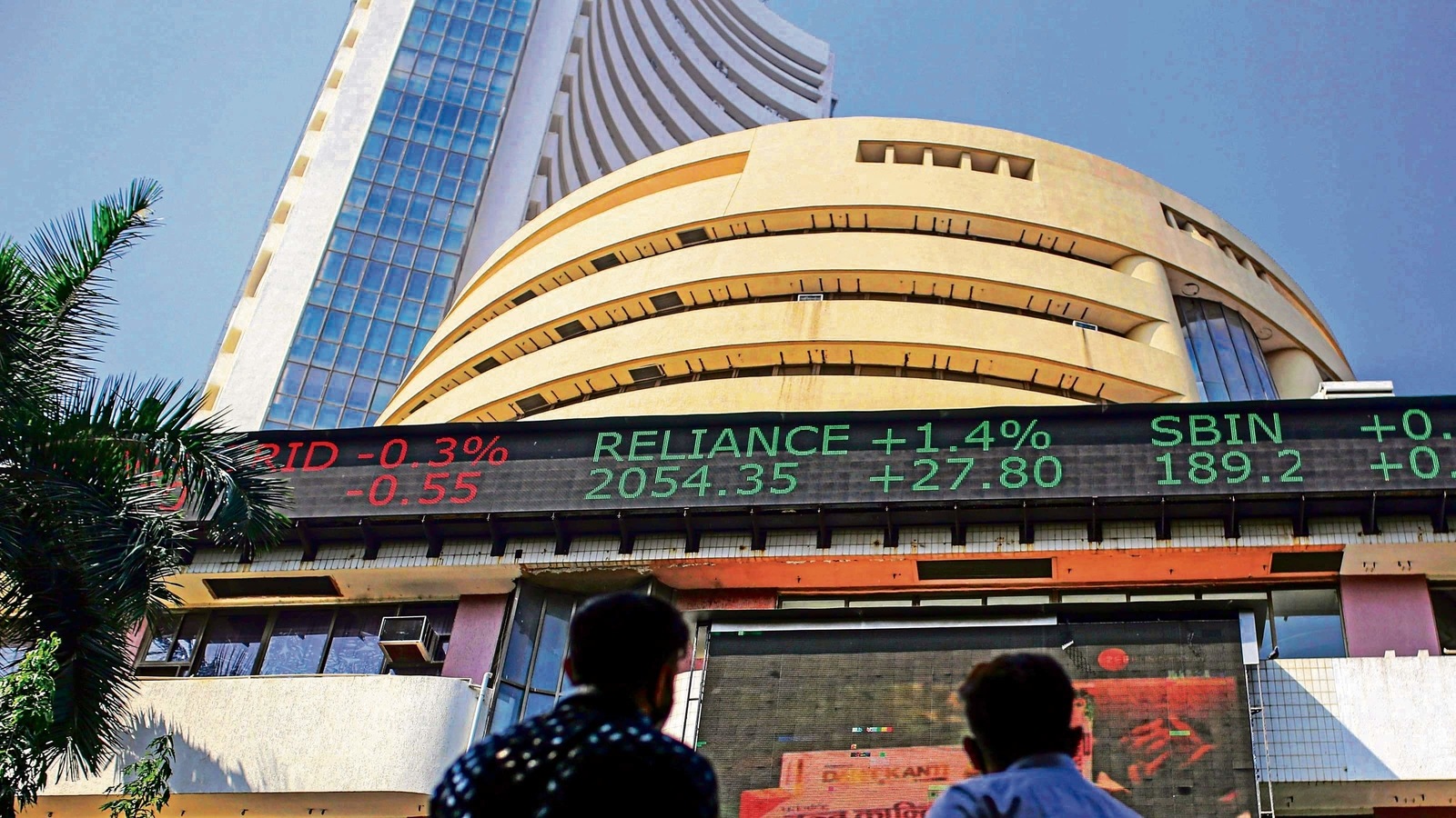 Sensex Rebounds Over 300 Points After Opening In Red, Nifty Up By Over ...