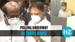 Rajinikanth, Kamal Haasan cast their votes in Chennai