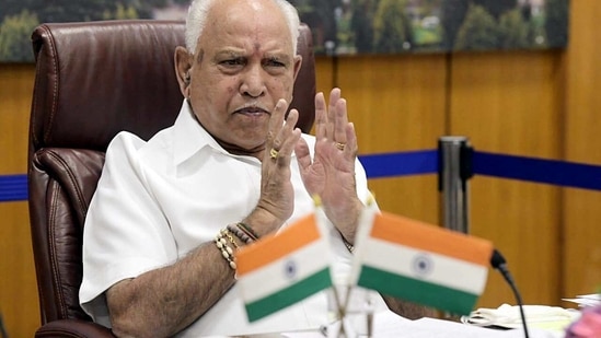 Chief Minister of Karnataka B. S. Yediyurappa. (ANI Photo)
