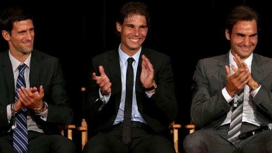 (From left to right) Novak Djokovic, Rafael Nadal, Roger Federer (ATP/Twitter) (From left to right) Novak Djokovic, Rafael Nadal, Roger Federer (ATP/Twitter)