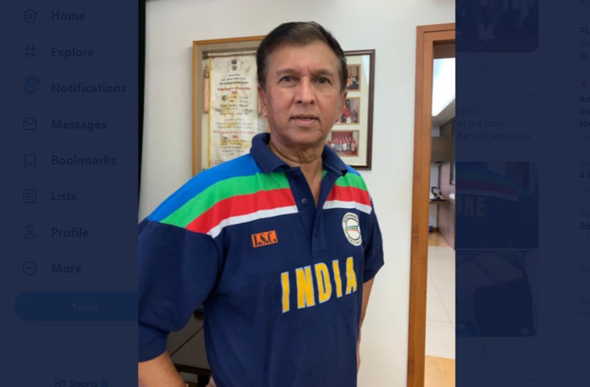 Kiran More. (Twitter)