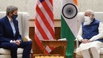 Kerry said the US would support India’s climate plans by facilitating affordable access to green technologies and requisite finance.(via Reuters)