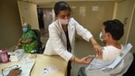 Chief medical officer (CMO) Dr Deepak Ohri said that 8,605 persons were vaccinated on Tuesday at altogether 85 inoculation centres in the district. Chief medical officer (CMO) Dr Deepak Ohri said that 8,605 persons were vaccinated on Tuesday at altogether 85 inoculation centres in the district.