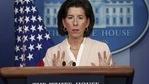 Gina Raimondo, US commerce secretary, speaks during a news conference in the James S. Brady Press Briefing Room at the White House in Washington, D.C.(Bloomberg) Gina Raimondo, US commerce secretary, speaks during a news conference in the James S. Brady Press Briefing Room at the White House in Washington, D.C.(Bloomberg)