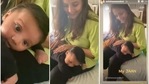 Anita Hassanandani and Rohit Reddy welcomed their son Aaravv in February this year. Anita Hassanandani and Rohit Reddy welcomed their son Aaravv in February this year.