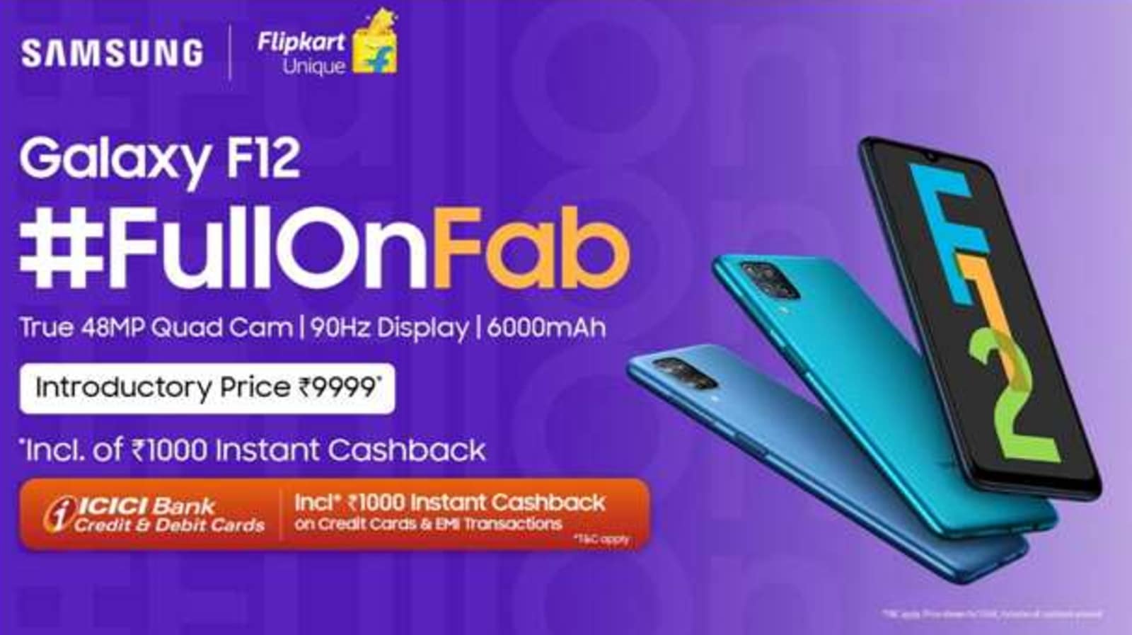 Best buy under ₹10k? Check out the #FullOnFab Galaxy F12