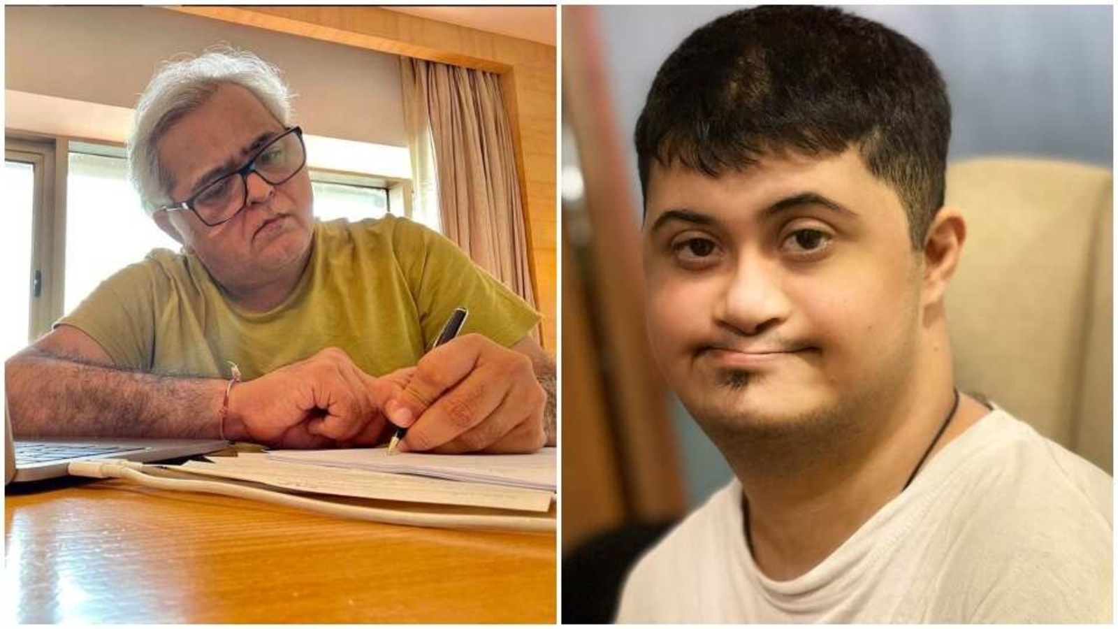 Hansal Mehta shares pic of son Pallava with Down Syndrome after govt's 'need, not want' comment on Covid-19 vaccines