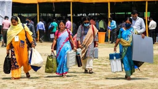 The fourth phase of the elections will be held on April 10.(AP) The fourth phase of the elections will be held on April 10.(AP)