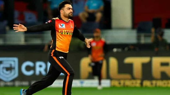 File photo of Sunrisers Hyderabad's Rashid Khan(IPL/Twitter)