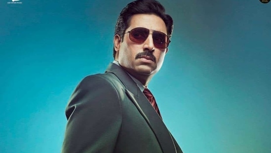 Abhishek Bachchan plays Hemant Shah, a character based on Harshad Mehta, in The Big Bull.