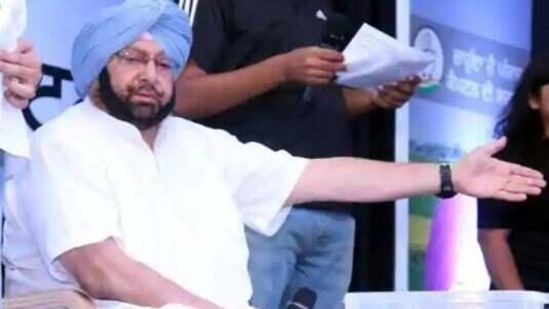 Punjab chief minister Captain Amarinder Singh ordered the increase in Covid-19 testing after the fatality rate and positivity rate showed a spike.(HT File Photo)