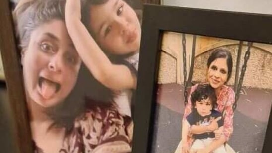 Saba Ali Khan has shared a fresh set of family pictures with Taimur and Kareena Kapoor Khan.